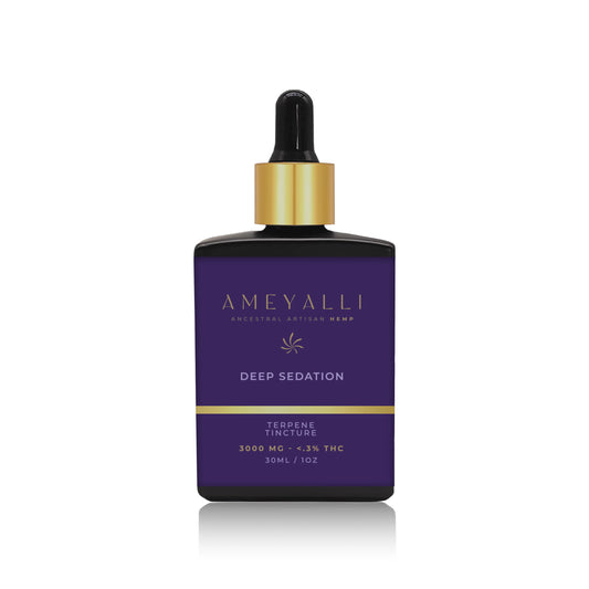 "Deep Sedation" Ameyalli Purple Terpene Tincture